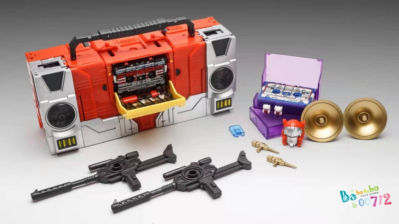  KFC Toys Transistor MP Blaster  the movie 86 color matching  with Rewind and Eject  2 tapes