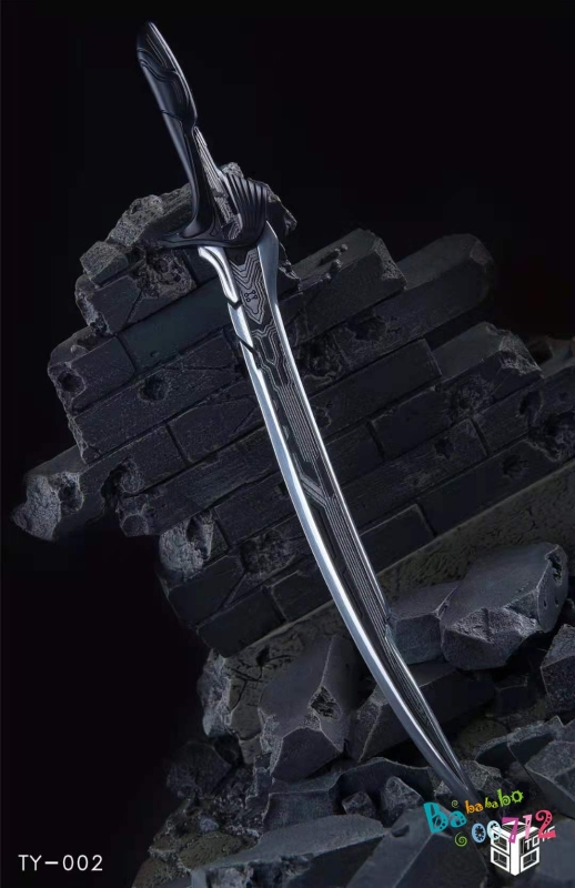 86Toys 1/6 TY-002 Damascus handmade alloy weapon samurai model sword Upgrade Kit
