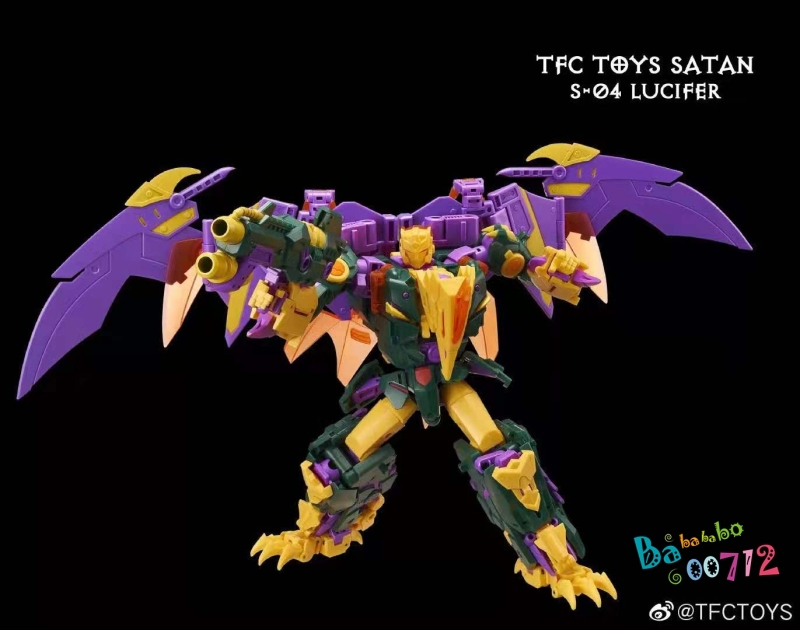 Transformers  TFC Toys S-04 Lucifer Cutthroat Action figure Toy in stock
