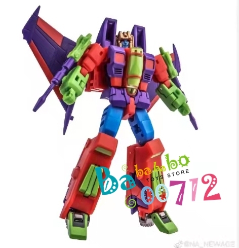 NewAge H14B Shazaam Thundercracker Shattered Glass Version mini Action Figure in stock