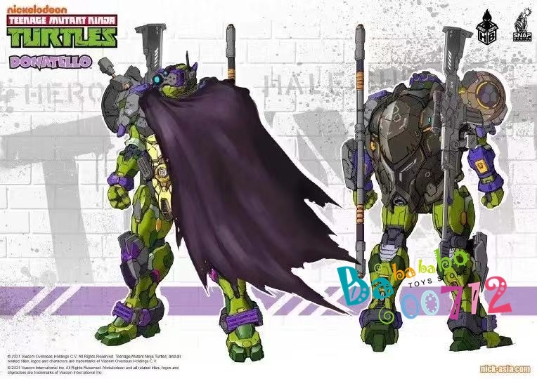 Pre-order HeatBoys HB0015 Teenage Mutant Ninja Turtles Donatello Action Figure