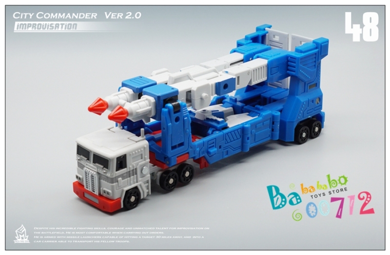 Transformers Toy MFT MF-48 MF-48 City Commander 2.0 mini Ultra Magnus will arrive