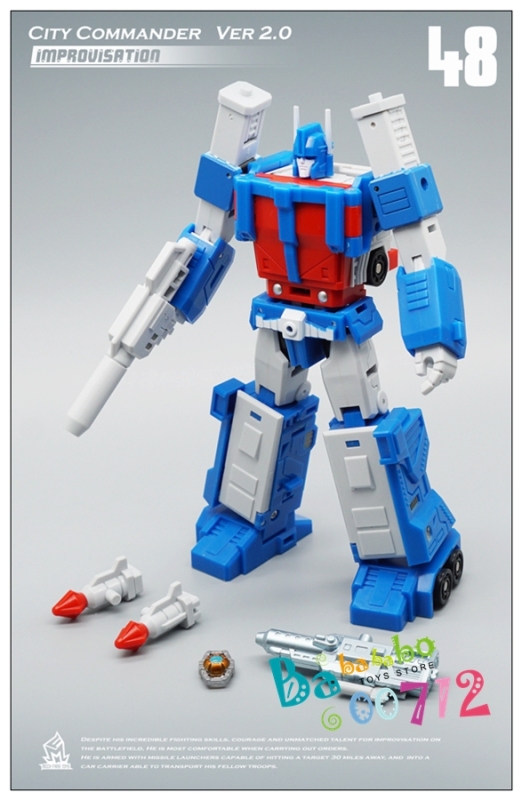 Transformers Toy MFT MF-48 MF-48 City Commander 2.0 mini Ultra Magnus will arrive