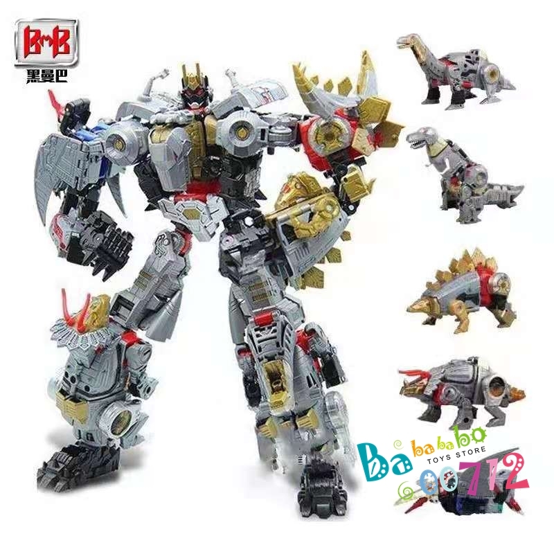 Transformers Black Mamba  Beast Dinoking  Oversized Set of 5 Figure will arrive
