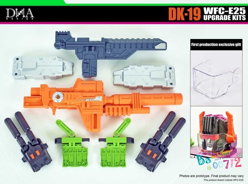 DNA Design DK-19 Upgrade Kit for WFC-E25 Earthrise Scorponok in stock