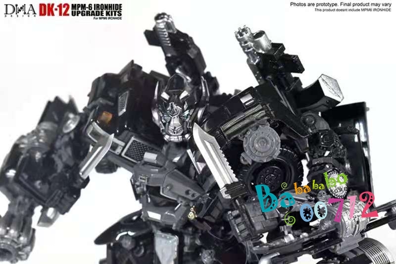 DNA Design DK-12 DK12 Upgrade Kit for MPM-06 MPM06 Ironhide will arrive