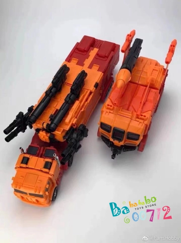 Fans Hobby MB-06D Orange Power Baser &amp; MB-11D Orange God Armour in coming