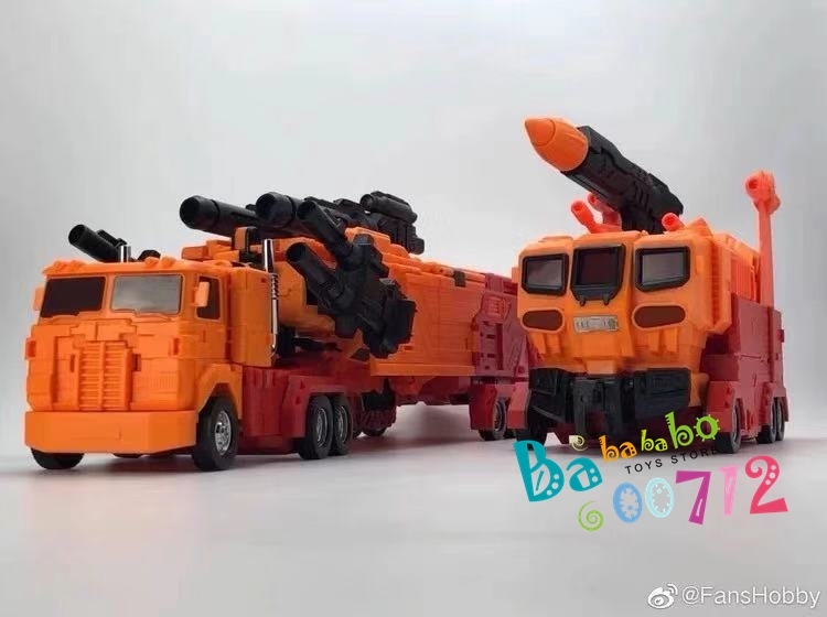 Fans Hobby MB-06D Orange Power Baser &amp; MB-11D Orange God Armour in coming