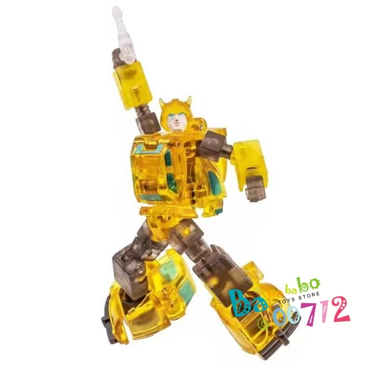 NewAge H25T Herbie Bumblebee &amp; H26T Vanishing Point Cliffjumper Clear Version Set of 2 mini will arrive