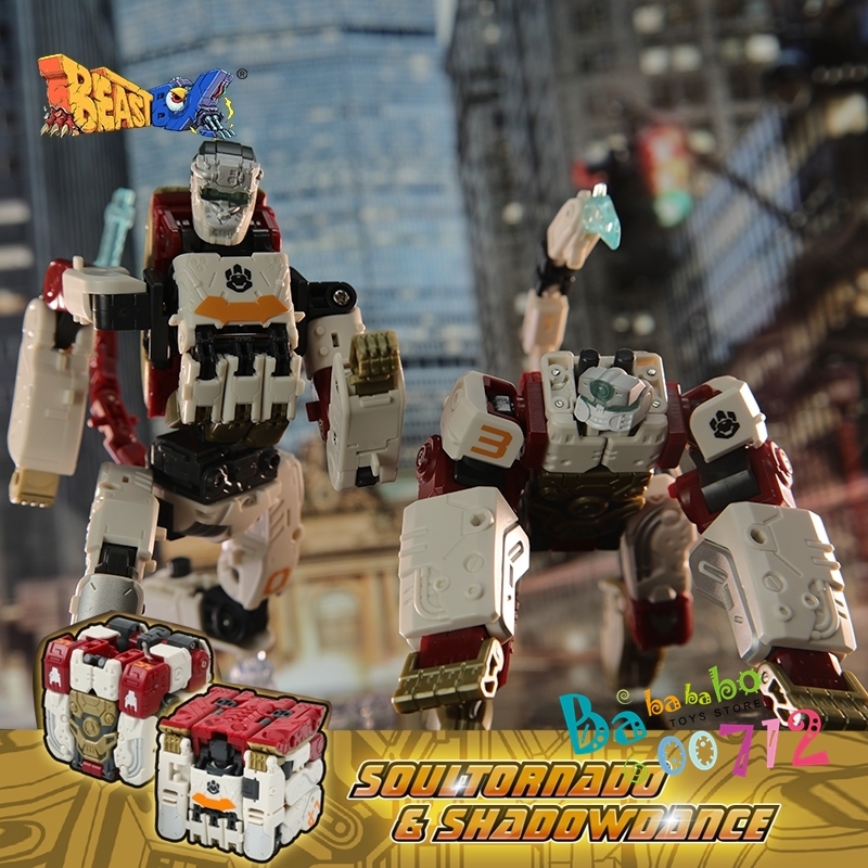 52Toys BeastBox BB-34 Soultornado &amp; Shadowdance Set of 2 will arrive