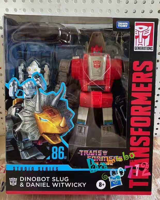 Hasbro 86 Movie Studio Series Dinobot Slug & Daniel Witwicky Transform ...