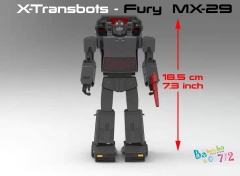 X-Transbots MX-29 MX29 Fury Transform Robot Action Figure