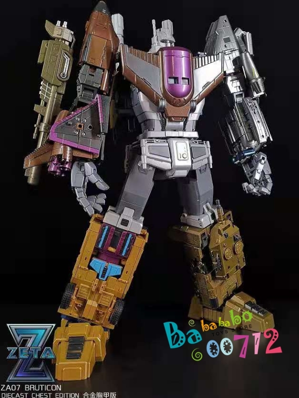 Zeta Toys ZA-07 ZA07 Bruticus Combaticons alloy breastplate Gift box