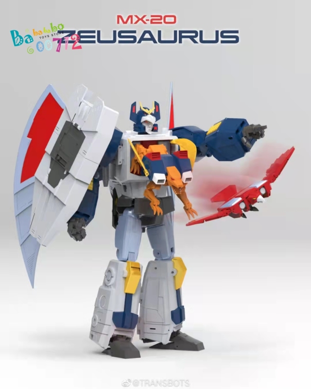 Pre-order X-Transbots MX-20 Zeusaurus Transform Robot Action Figure