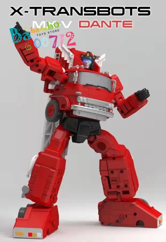 X-Transbots MX-V MX-5 DANTE G1 INFERNO Transform Robot Action Figure