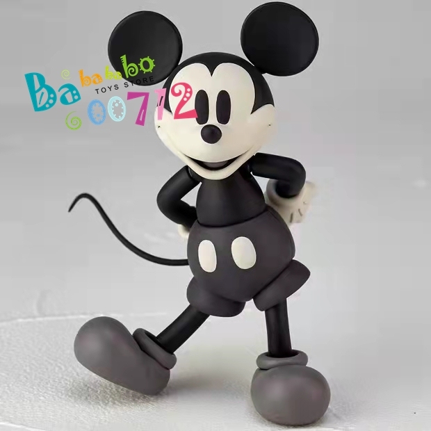 Kaiyodo Mickey Mouse Movie Revo Figure 1936 Black Version