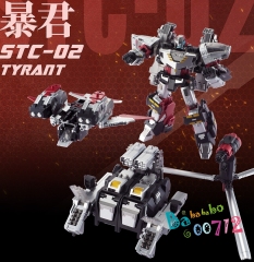 TFC Toys STC-02 Tyrant  Dominator Megatron Action Figure Toy