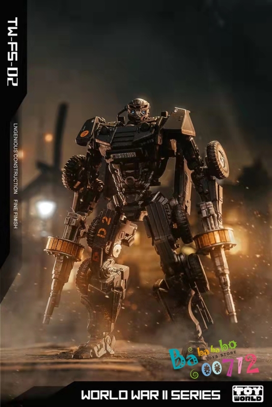 Toyworld TW-FS02 Hot Break Hot Rod WWII Transform Robot Action Figure Toy in stock