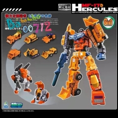 MechFansToys MF-17D Hercules Transform Robot mini Toy Action Figure in stock