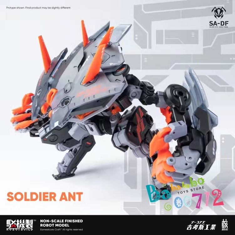 Pre-order Earnestcore Craft Robot Build   Soldier Ant Action Figure