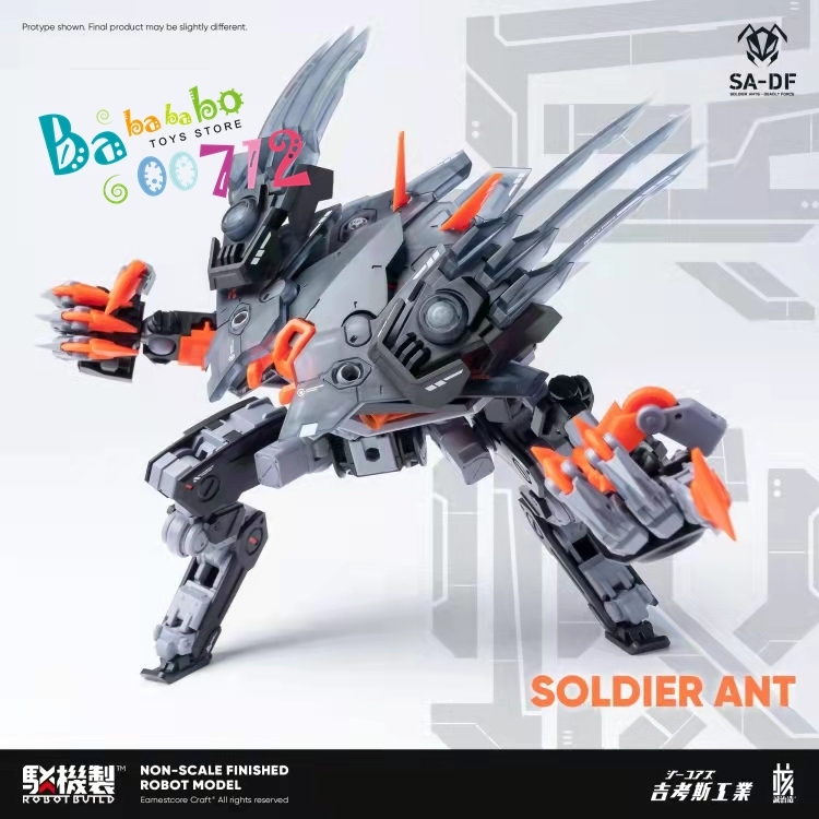 Pre-order Earnestcore Craft Robot Build   Soldier Ant Action Figure
