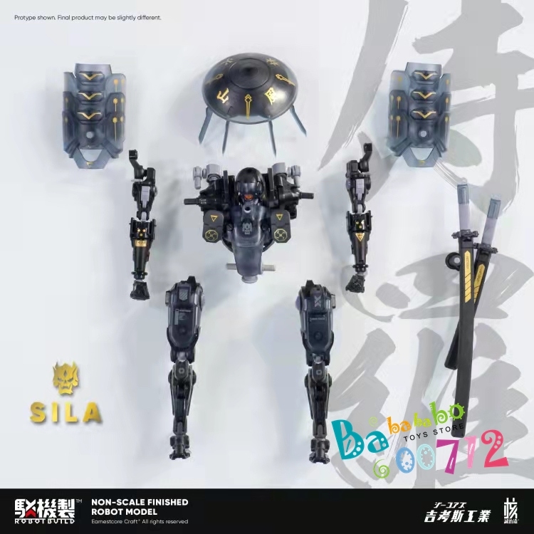 Earnestcore Craft Robot Build  Sila Action Figure In stock