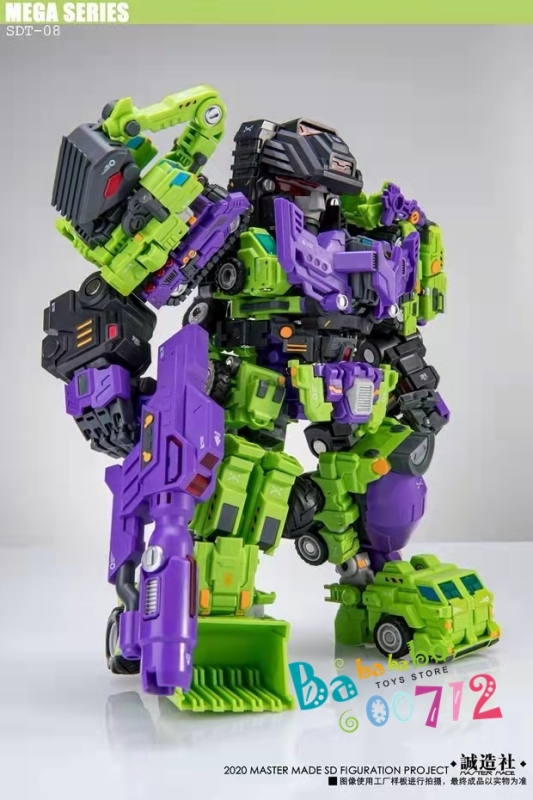 Master Made SDT-08 Demolisher Devastator Full Set Q Version will arrive