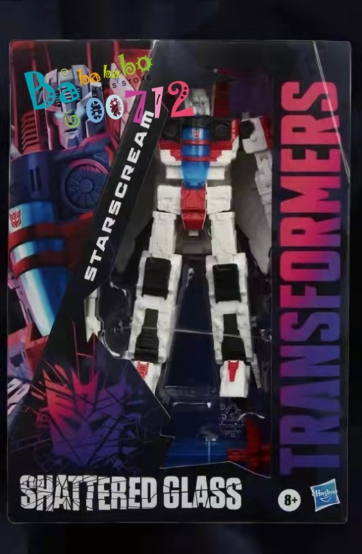 Hasbro starscream Shattered Glass Transform Robot  Action Figure