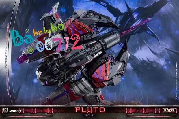 Pre-order Transformers Planet X  PX15B PX-15B Pluto Megatron Metallic Version Action Figure