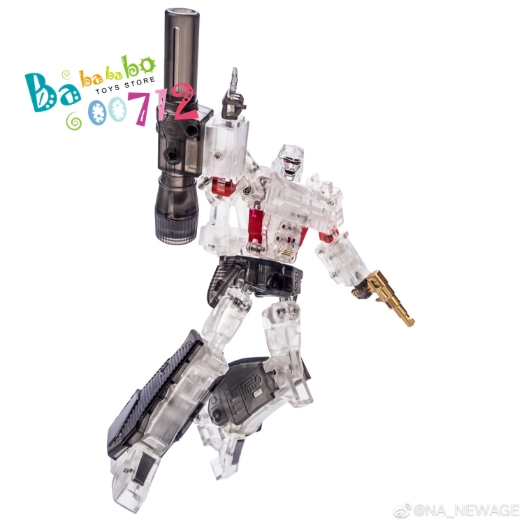 Newage NA H9T Agamenmnon mini G1 Megatron Clear Limtied Version