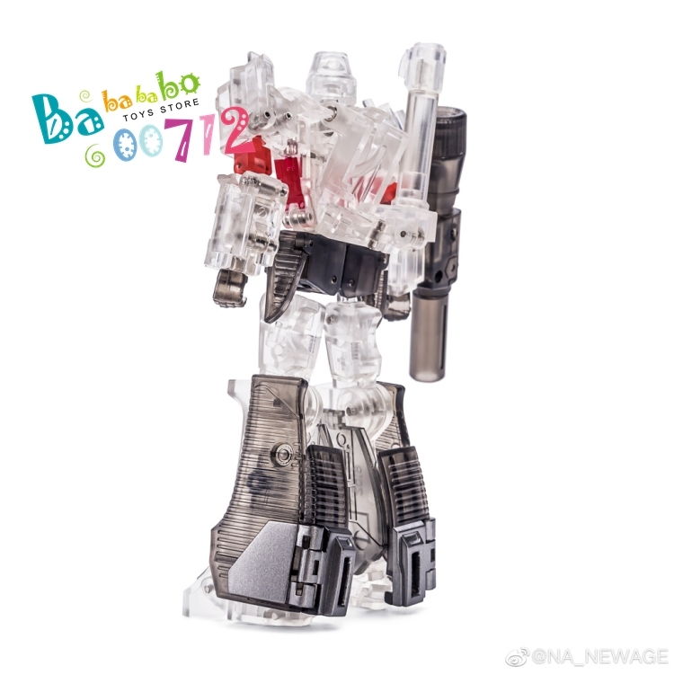 Newage NA H9T Agamenmnon mini G1 Megatron Clear Limtied Version