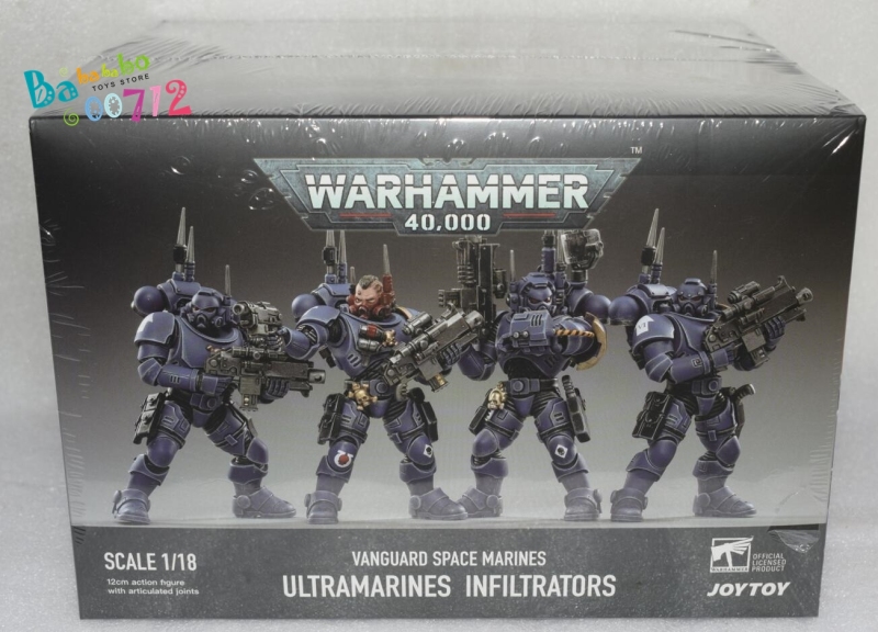 JoyToy WARHAMMER 40K 1:18 ULTRAMARINES INFILTRATORS VANGUARD SPACE MARINES SETS