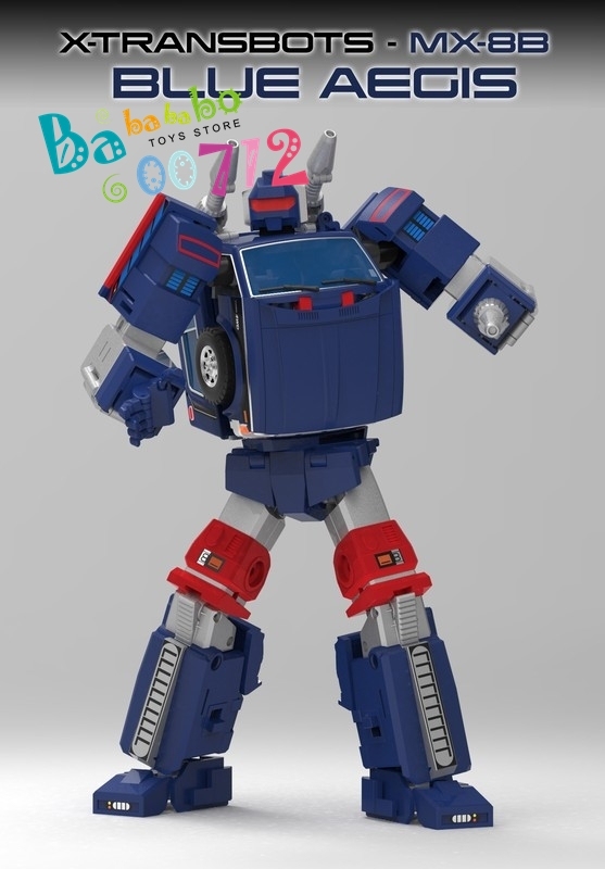 Pre-order X-Transbots  MX-8B MX-8B BLUE AEGIS Diaclone color Transform Robot Action Figure