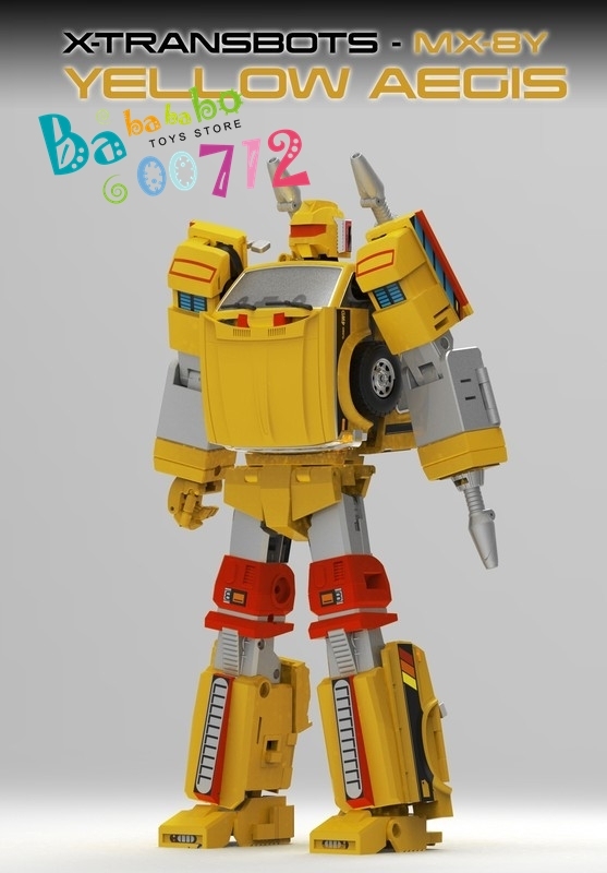 Pre-order X-Transbots  MX-8Y MX-8Y YELLOW AEGIS Diaclone color Transform Robot Action Figure