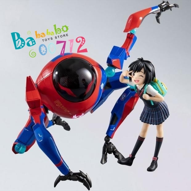 RIOBOT SV-ACTION PENI  &amp; SP//R for SPIDERMAN INTO THE SPIDERVERSE ACTION FIGURE TOY