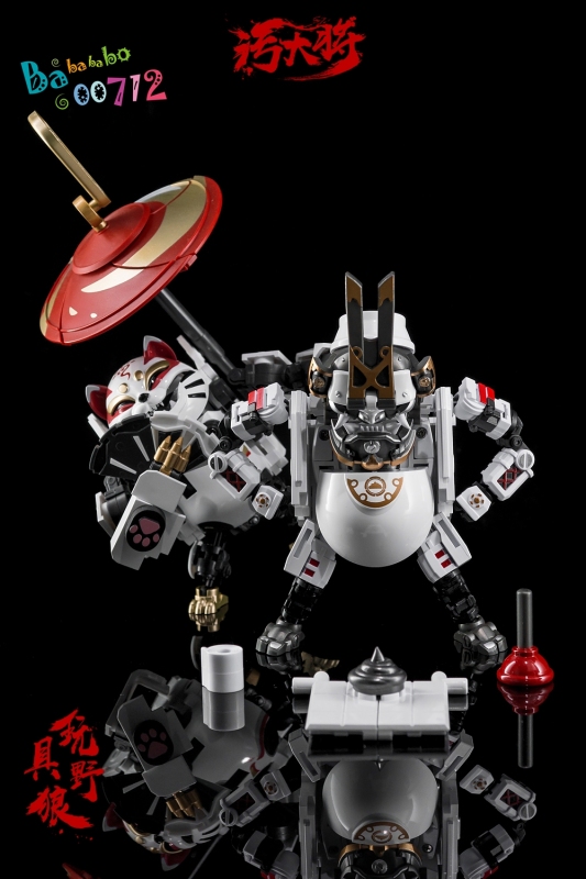 Toywolf W-01 W01 Dirty Man Samurai Oda Nobunaga Robot action figure repaint instock