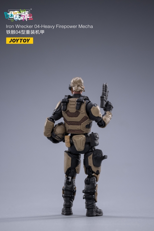 JoyToy Source 1/25 Iron Wrecker 04-Heavy Firepower Mecha action figure toy in stock