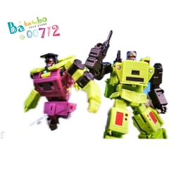 Magic Square MS-TOYS MS-B39 Hook & MS-B40 Long Haul Set of 2 mini Robot Action Figure Toy in stock