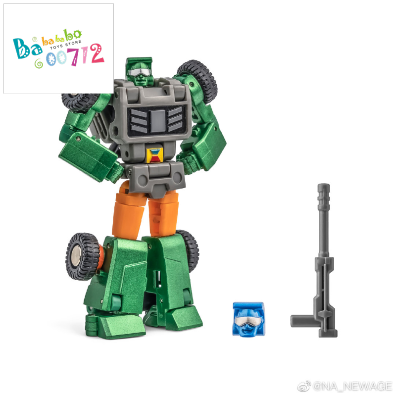 Newage NA H41G JONES G2 Beachcomber Green mini  Transform  Robot  Action Figure
