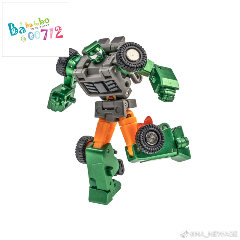 Newage NA H41G JONES G2 Beachcomber Green mini  Transform  Robot  Action Figure
