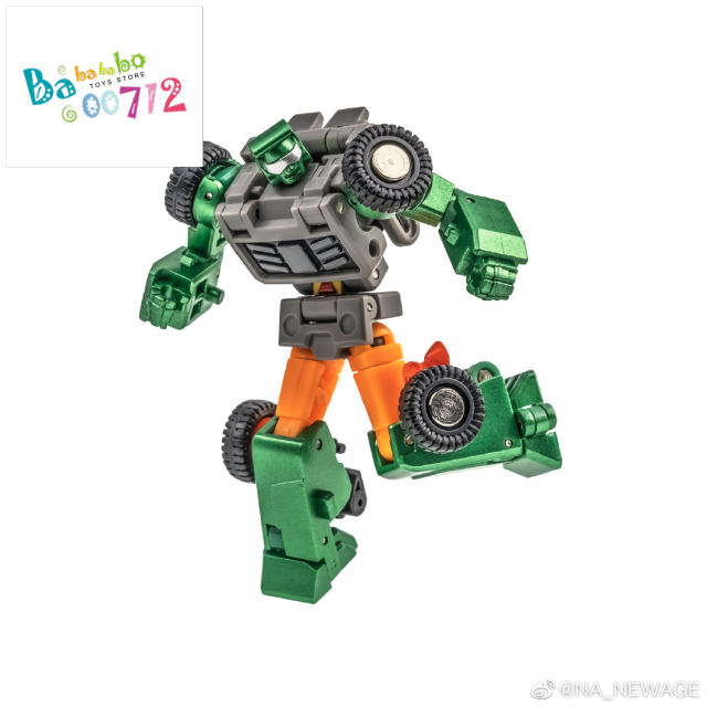 Newage NA H41G JONES G2 Green mini Transform Robot Action