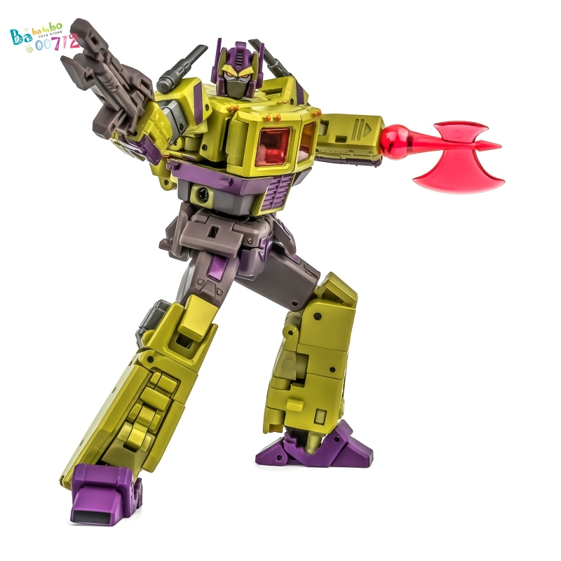 Newage NA H27X Trono mini Optimus Prime Green-purple color Transform Action Figure in coming
