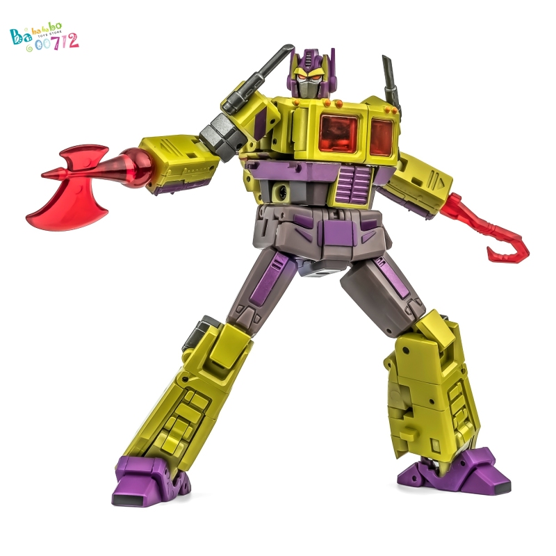 Newage NA H27X Trono mini Optimus Prime Green-purple color Transform Action Figure in coming