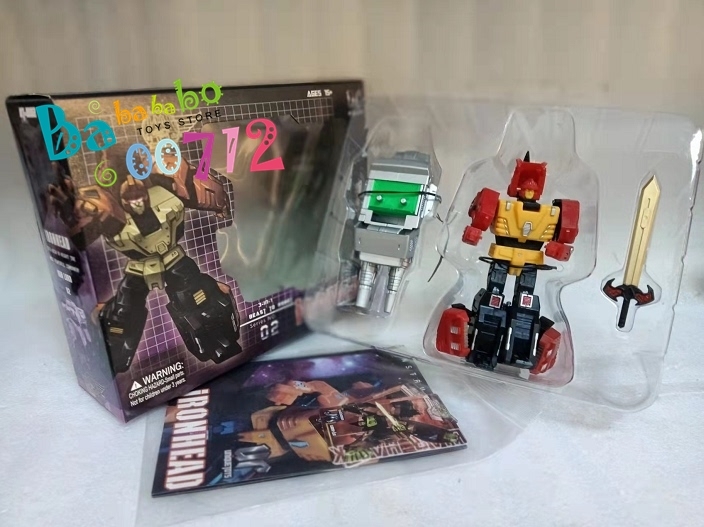 Sales! Unique Toys UT W-02 Ironhead Transform Robot Action Figure