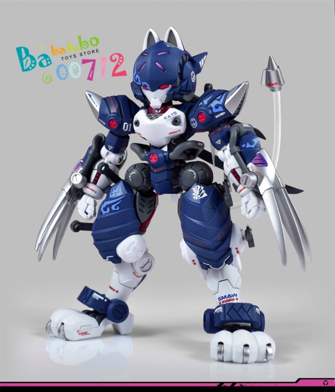 Pre-Order XiaoT 1/60 MANEUVER ARMORED CAT-01  Iron Roars  ninja cat Assemble the model