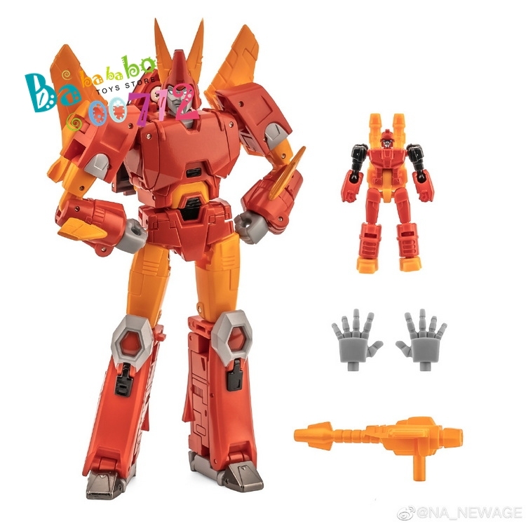 In coming NewAge H43B Uriel Cyclonus Shattered Glass Version mini Action Figure