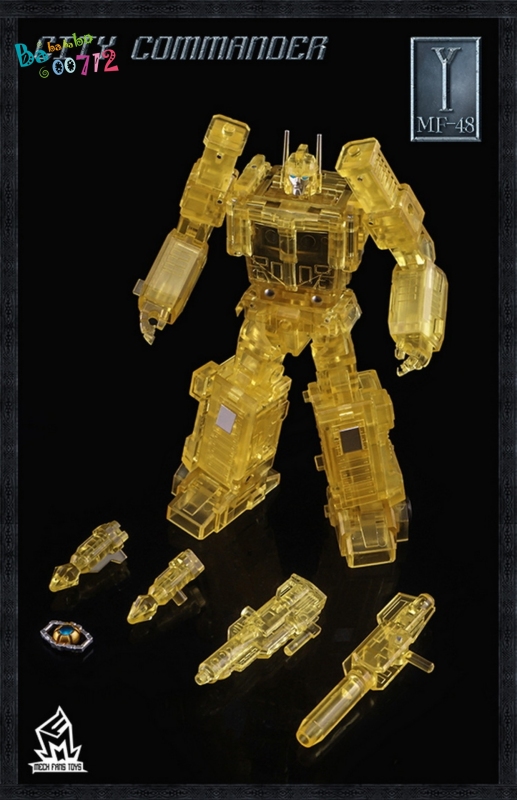 Pre-Order MechFansToys MF-48Y City Commander Yellow Shinning Magnus mini Action figure