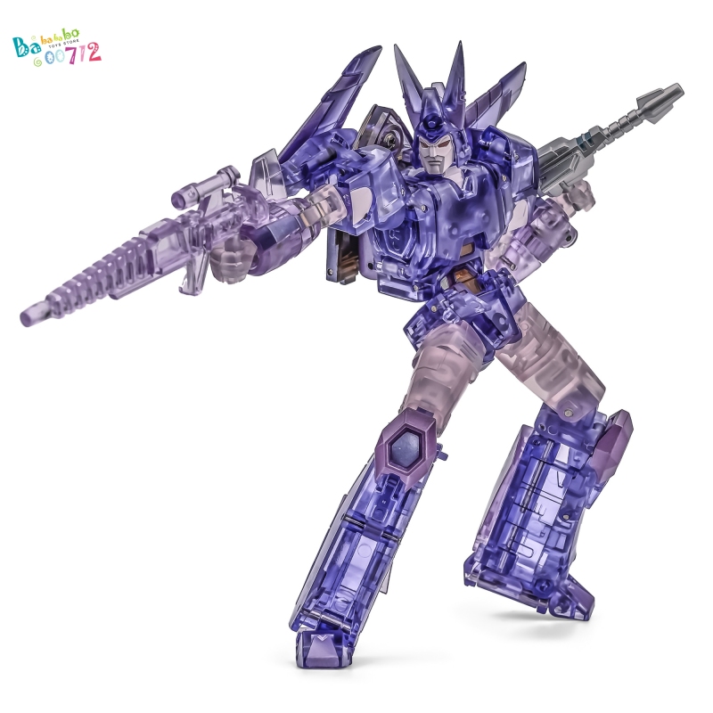 NewAge H43T Tyr Cyclonus Clear Limited Version mini Action Figure