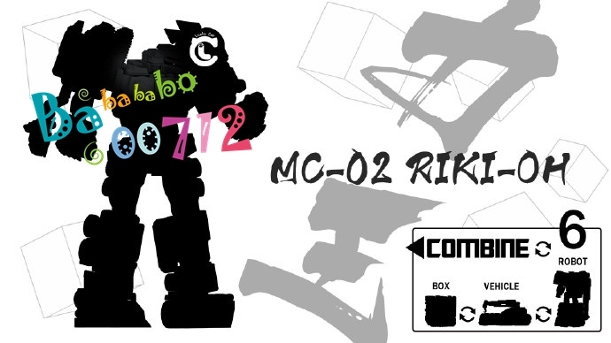 Pre-Order Lucky Cat Micro Cosmos MC-02 Riki-Oh Devastator mini Set C