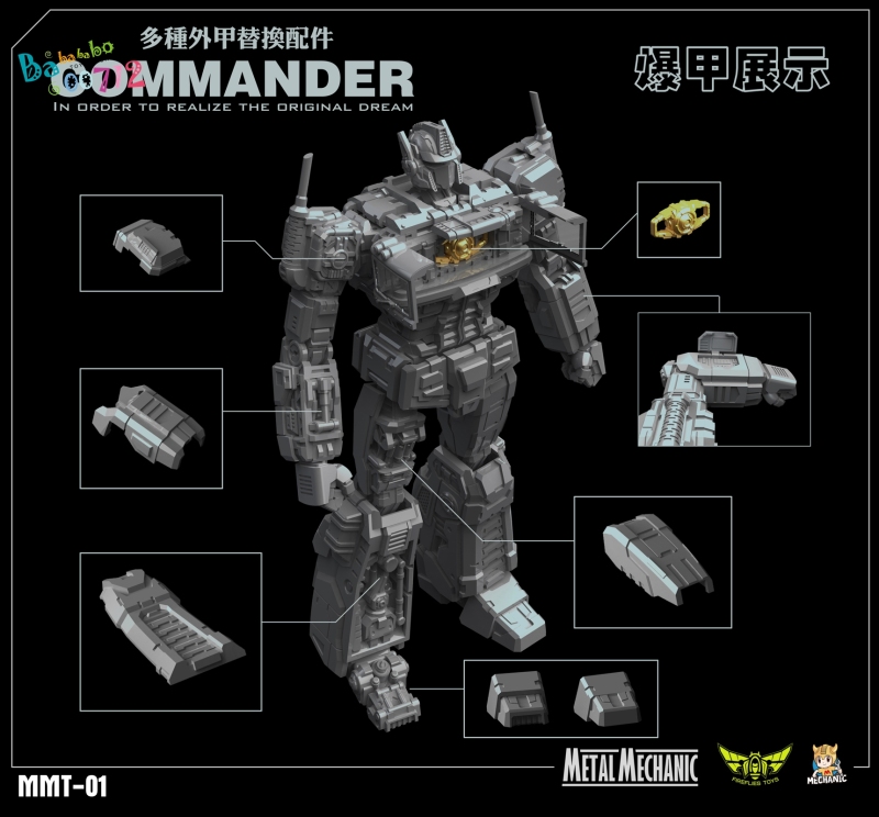 Pre-Order Mechanic Toys &amp; Fireflies Toys MMT-01 Commander Optimus Prime